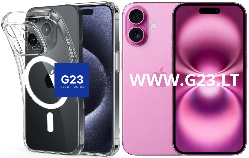 MagSafe Jelly dėklas Apple iPhone 16 telefonui skaidrus su magnetiniu žiedu