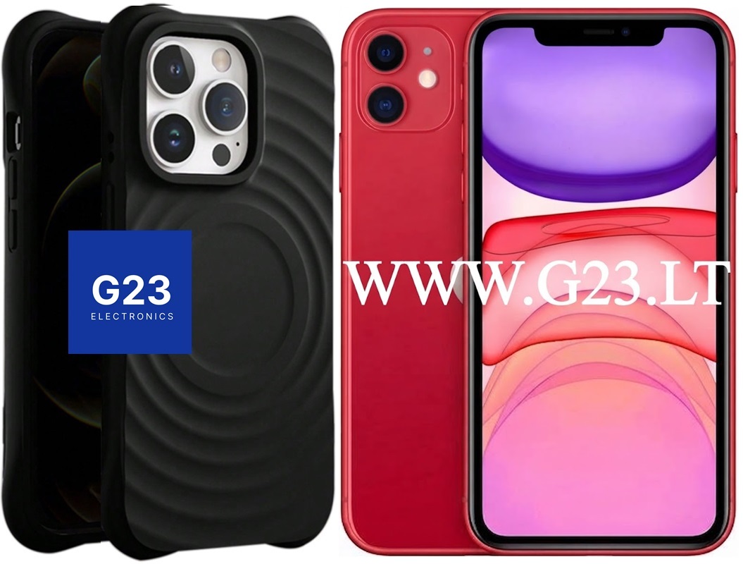 MagSafe Wave dėklas nugarėlė Apple iPhone 11 telefonui juodos spalvos 1 MagSafe Wave dėklas nugarėlė Apple iPhone 11 telefonui juodos spalvos