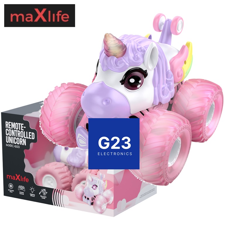 Nuotoliniu būdu valdomas vienaragis MaxLife MXRC-600 su originalia pakuote