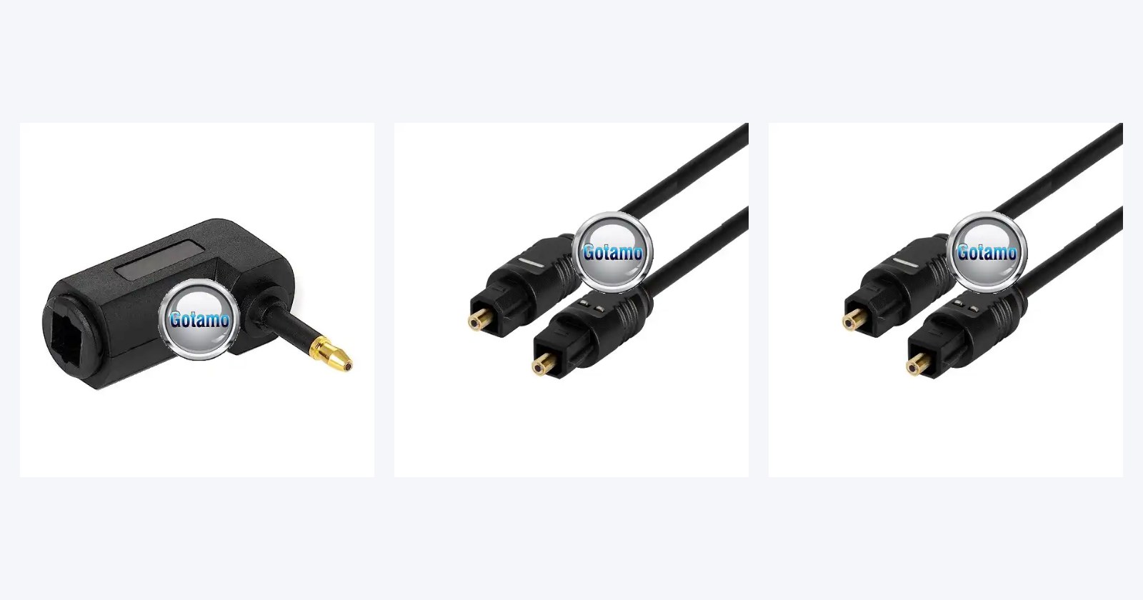 Optiniai audio TOSLINK laidai ir jungtys G23 Electronics asortimente