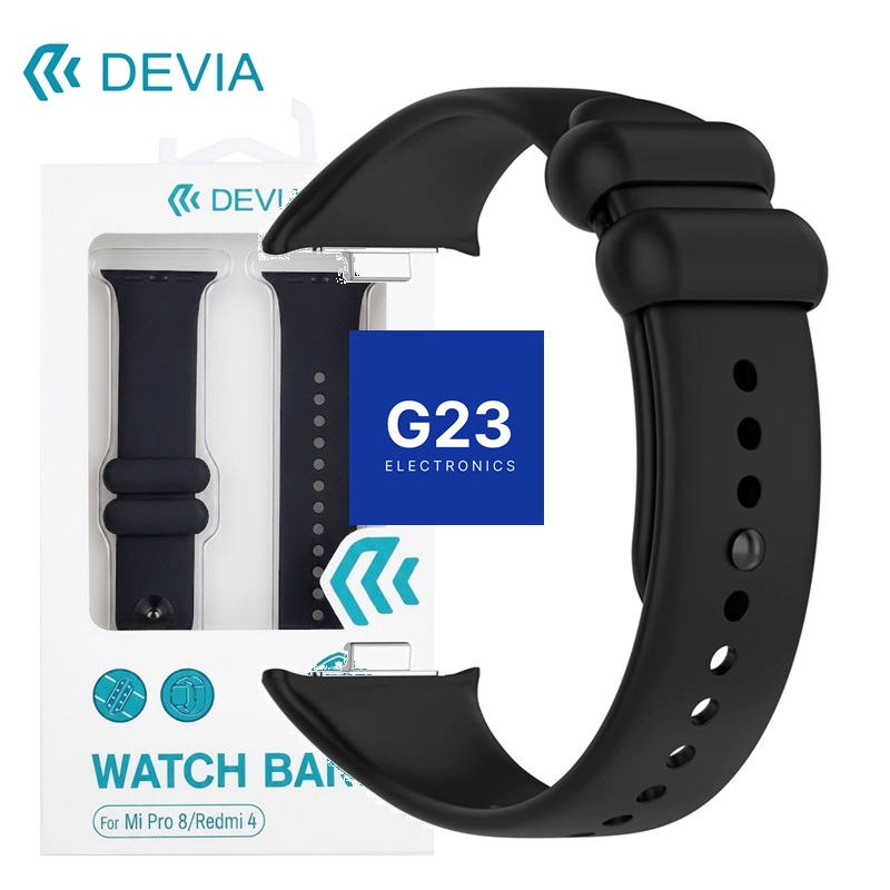 Devia Deluxe Sport dirželio pakuotė Xiaomi Mi Band 8 Pro ir Redmi Watch 4