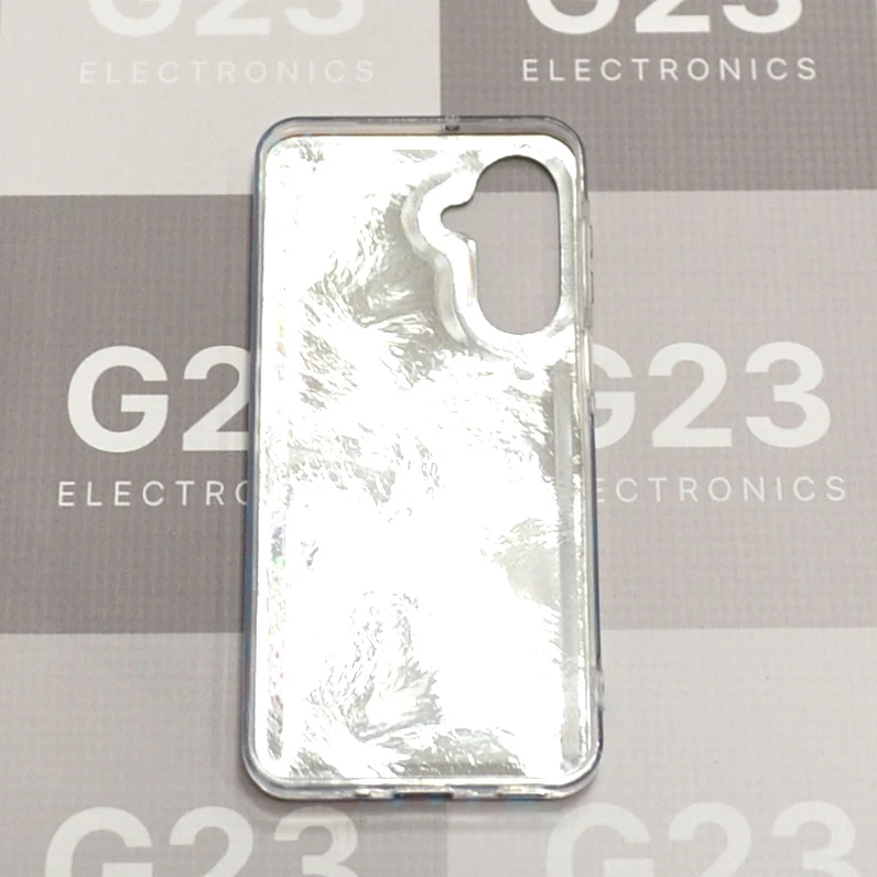 Safari Berry Zebra dėklas nugarėlė Samsung Galaxy A26 9 Safari Berry Zebra dėklo Samsung Galaxy A26 vidinė pusė – skaidrus TPU be pamušalo