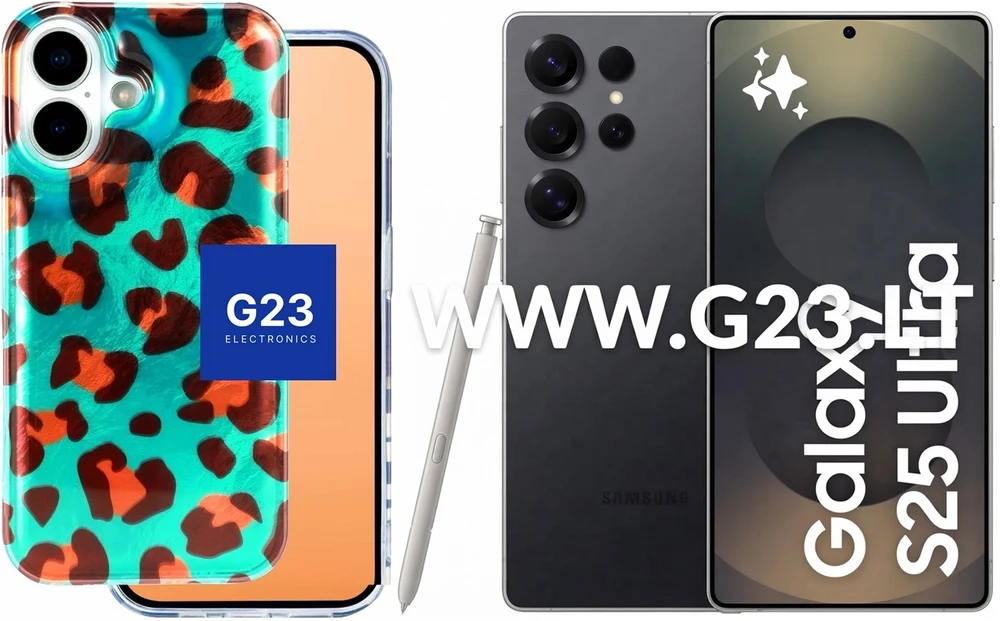 Safari Mint Leopard dėklas nugarėlė Samsung Galaxy S25 Ultra – turkio spalvos dėklas šalia telefono