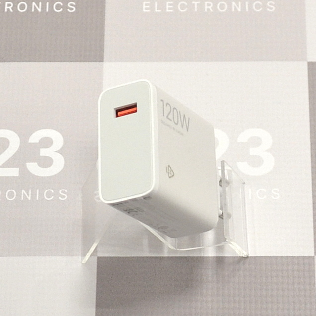 Tinklo kroviklis 120W Xiaomi originalus (hyper įkrova) be laido 7 Xiaomi 120W kroviklio USB-A lizdas iš viršaus