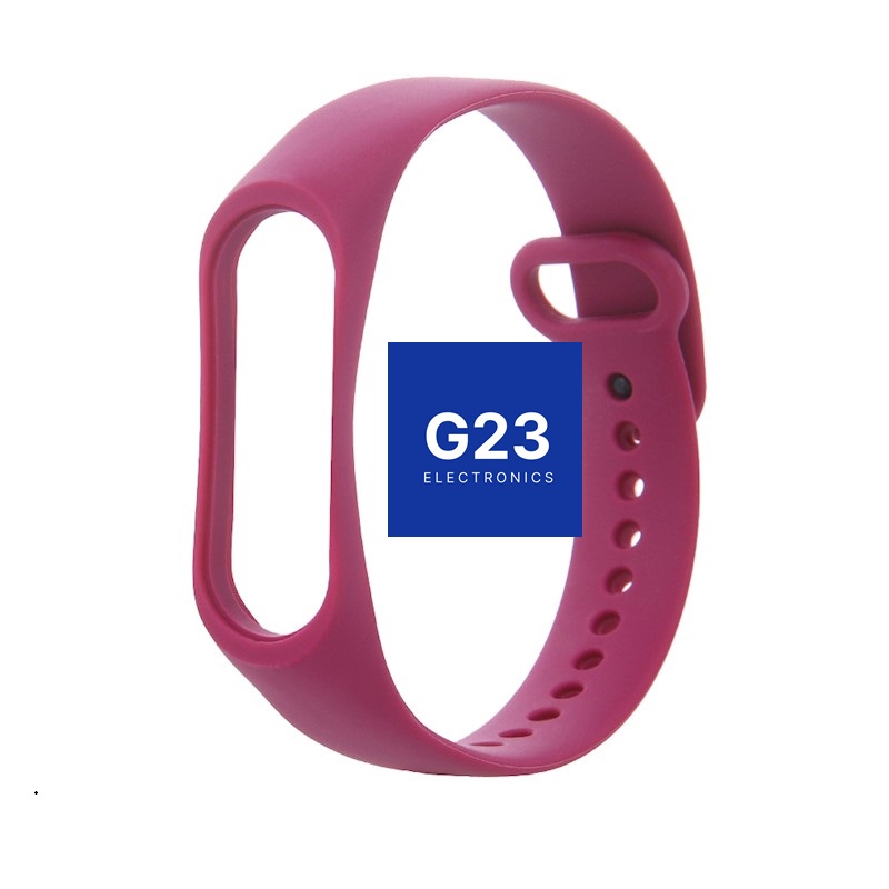 Mi Band 3 dirželis bordo silikoninis Xiaomi apyrankei