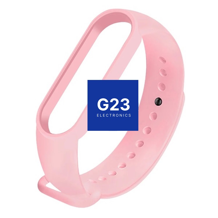 Mi Band 5 dirželis rožinis – silikoninė juosta
