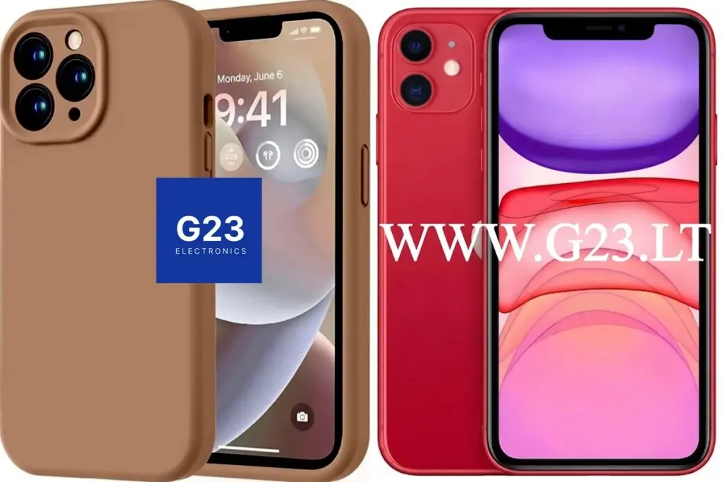 Rudas B-Soft Plus dėklas nugarėlė Apple iPhone 11 telefonui, kameros blokas su atskiromis skylutėmis