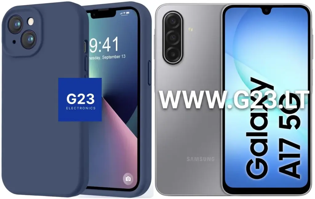tamsiai mėlynas B-Soft Plus dėklas nugarėlė Samsung Galaxy A17 telefonui
