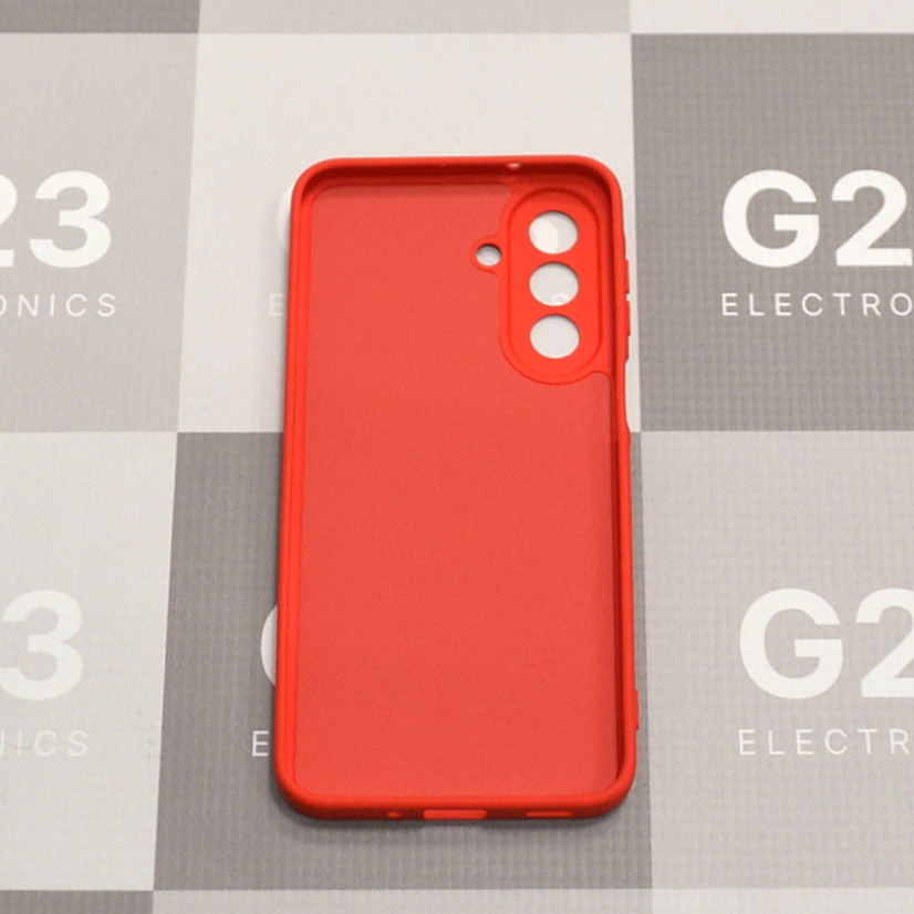 B-Soft Plus dėklas nugarėlė Samsung Galaxy A27 telefonui raudonos spalvos 8 raudono B-Soft Plus dėklo Samsung Galaxy A27 vidus, dengtas minkštu audiniu