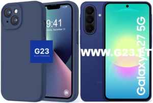 tamsiai mėlynas B-Soft Plus dėklas nugarėlė Samsung Galaxy A27 telefonui