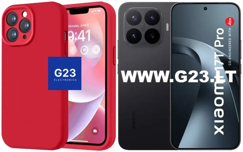 raudonas B-Soft Plus dėklas nugarėlė Xiaomi 17T Pro telefonui