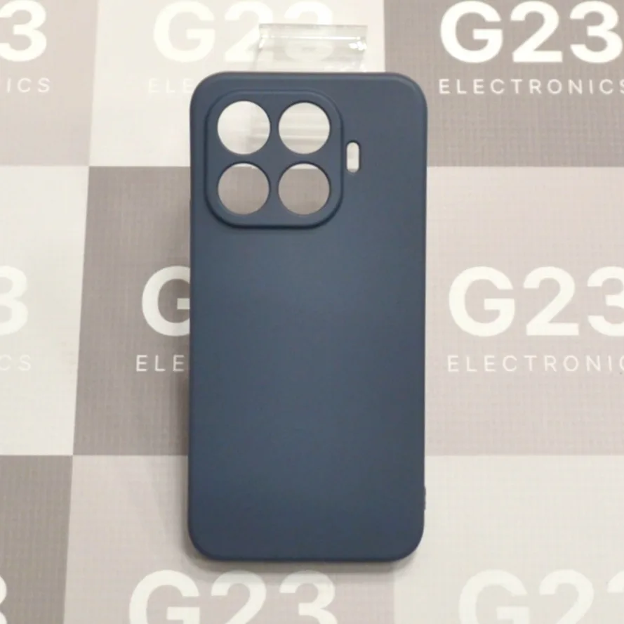 B-Soft Plus dėklas nugarėlė Xiaomi 17T Pro telefonui tamsiai mėlynos spalvos 7 tamsiai mėlyno B-Soft Plus dėklo nugarėlė Xiaomi 17T Pro, keturios apvalios kameros skylutės