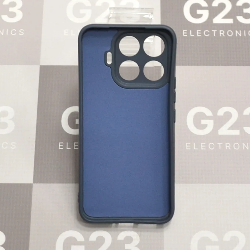 B-Soft Plus dėklas nugarėlė Xiaomi 17T Pro telefonui tamsiai mėlynos spalvos 8 tamsiai mėlyno B-Soft Plus dėklo Xiaomi 17T Pro vidus, dengtas minkštu audiniu