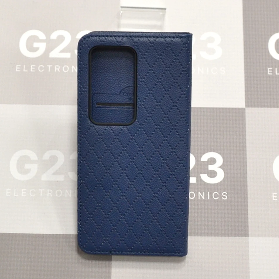 Dalton magnetinis dėklas knygelė Xiaomi Redmi 15 4G EU, Xiaomi Redmi 15 5G EU – tamsiai mėlynos spalvos 11 Dalton dėklas knygelė Xiaomi Redmi 15 4G EU ir 5G EU tamsiai mėlynos spalvos – nugarėlė su didele kameros anga ir guminiu rėmeliu
