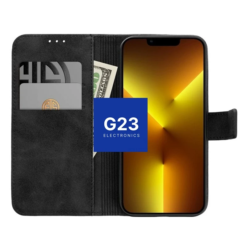 Diary-S veliūrinis dėklas Samsung Galaxy S9+ telefonui juodos spalvos 7 Diary-S veliūrinis dėklas-knygutė juodos spalvos – atidarytas dėklas su kortele ir banknotų skyreliu