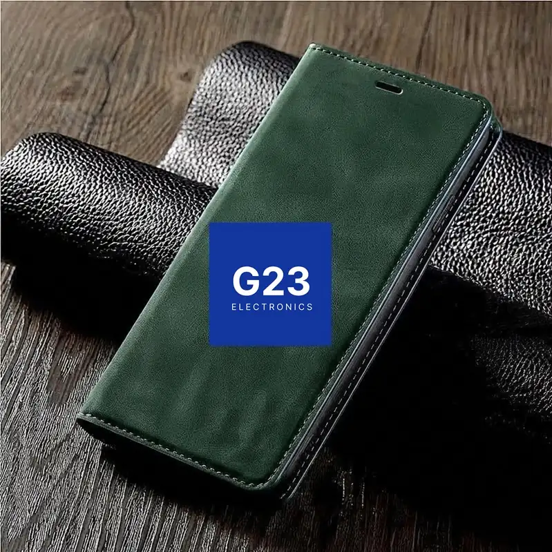 Galant magnetinis dėklas Samsung Galaxy S25 Ultra telefonui tamsiai žalios spalvos 7 Tamsiai žalias Galant dėklas-knygutė Samsung Galaxy S25 Ultra kasdieniame naudojime