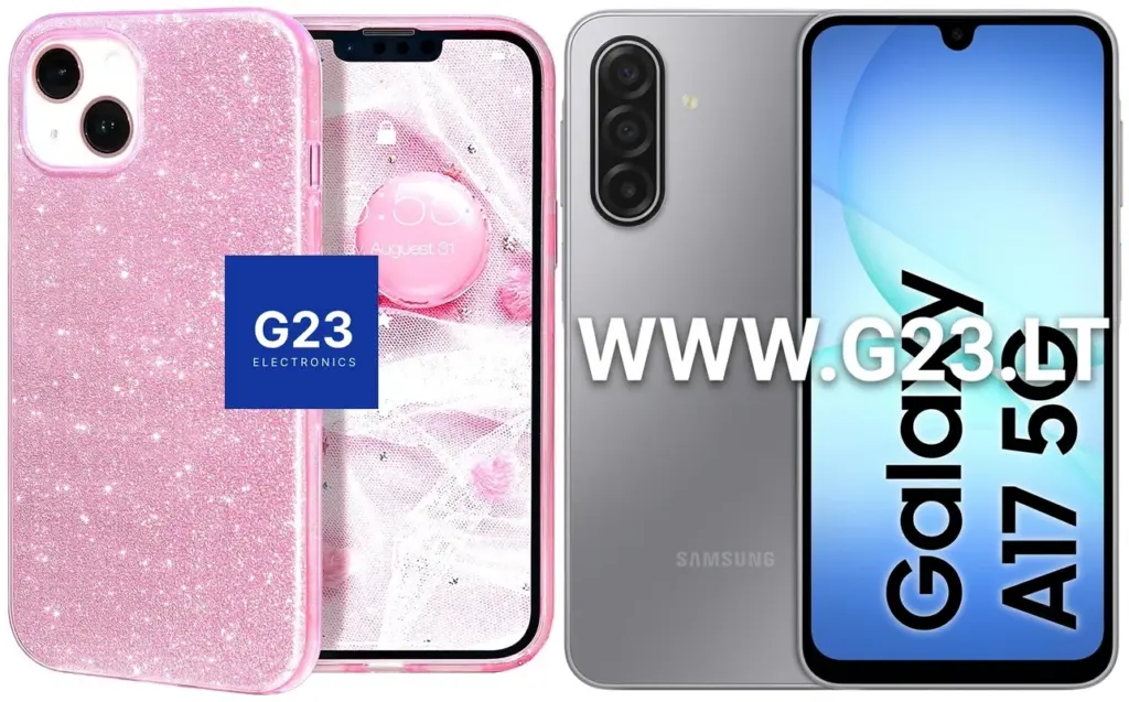iLLumi-Neo dėklas Samsung Galaxy A17 5G silikoninis rožinis – pakuotės vaizdas