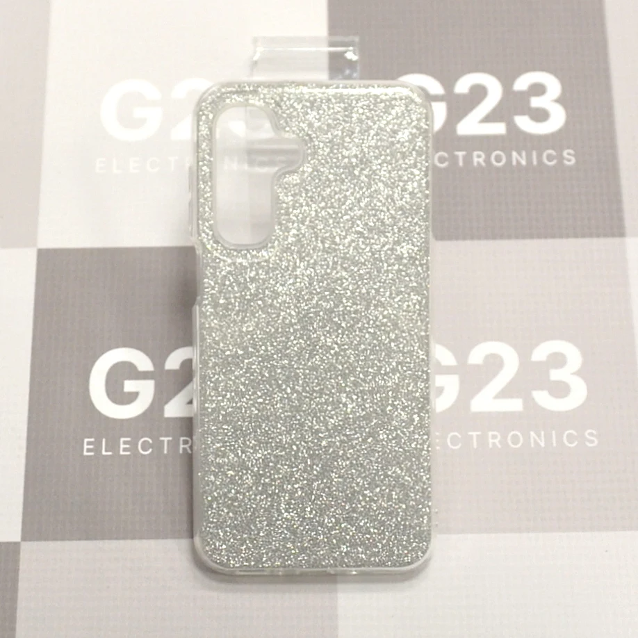 iLLumi-Neo silikoninis dėklas Samsung Galaxy A17 (5G), sidabrinis 7 Sidabrinis iLLumi-Neo silikoninis dėklas Samsung Galaxy A17 5G – nugarėlė iš galo
