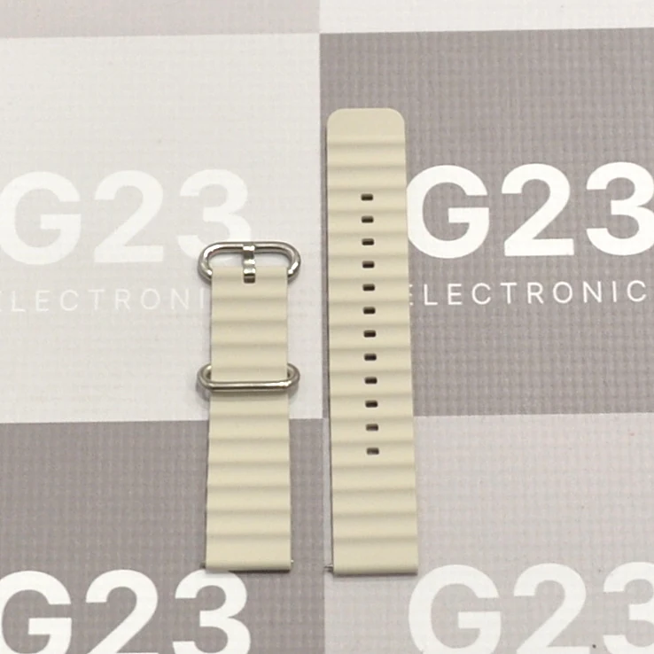 Apyrankė dirželis 22mm silikoninis su skylutėmis Samsung Galaxy Watch laikrodžiui Forcell F-Design FS01 pilkos spalvos 10 Pilko silikoninio dirželio Forcell FS01 dvi dalys 22 mm Samsung Galaxy Watch laikrodžiui