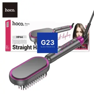 Plaukų tiesinimo šepetys Hoco HP44 originalioje pakuotėje