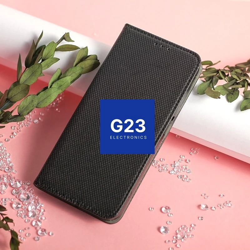 Re-Grid magnetinis dėklas Samsung Galaxy A52, A52 5G, A52s 5G telefonui juodos spalvos 7 Re-Grid dėklas Samsung Galaxy A52, juodos spalvos – ant rožinio fono