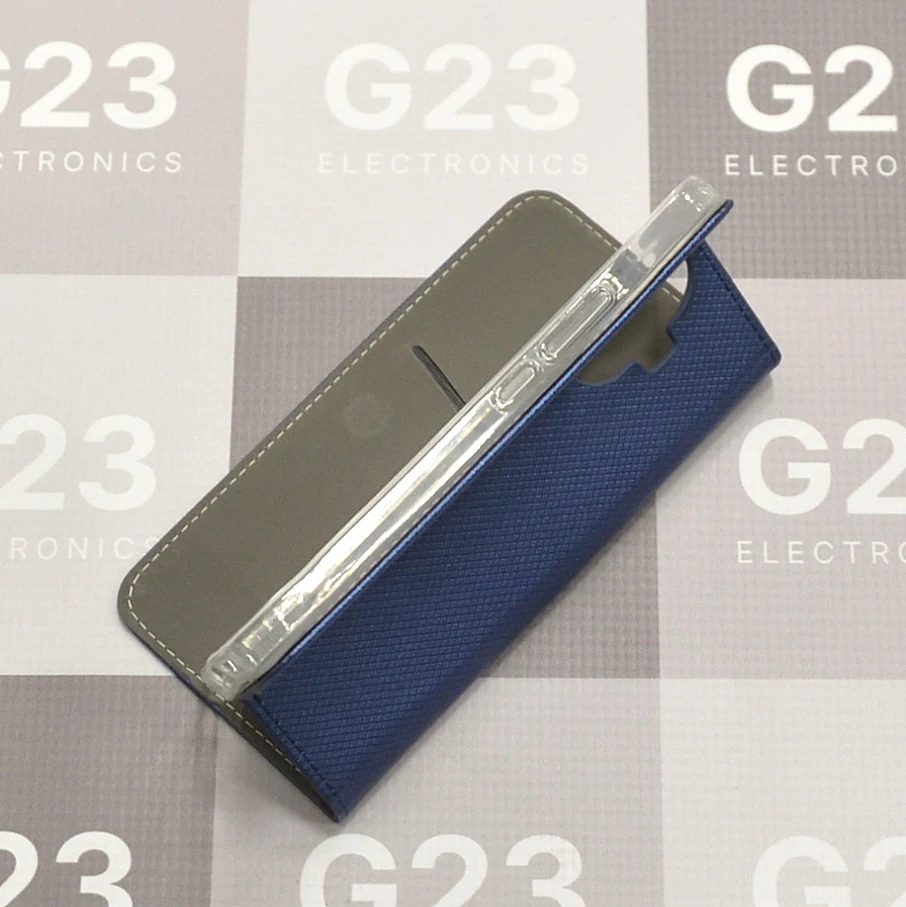 Re-Grid magnetinis dėklas Xiaomi 17T Pro telefonui mėlynos spalvos 6 Re-Grid dėklas Xiaomi 17T Pro, mėlynos spalvos – dėklas naudojamas kaip stovas
