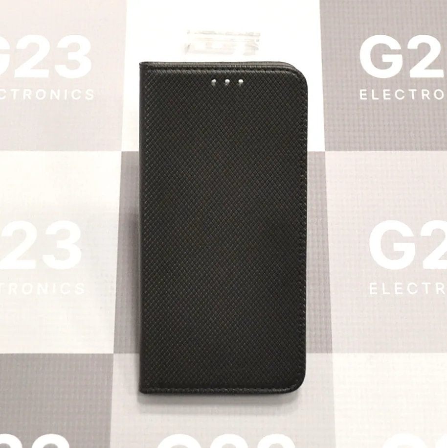 Re-Grid magnetinis dėklas Xiaomi 17T telefonui juodos spalvos 8 Re-Grid dėklas Xiaomi 17T, juodos spalvos – vaizdas iš priekio