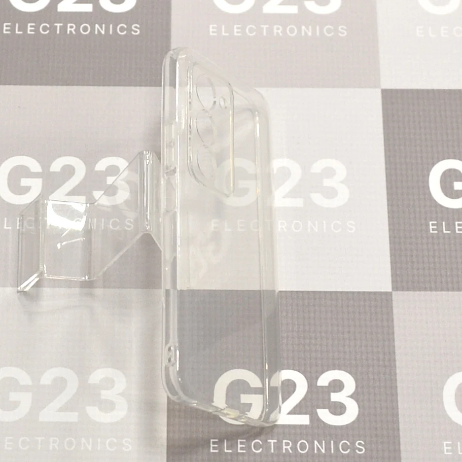 C-Clear Plus skaidri nugarėlė Xiaomi Redmi 15 4G EU, Xiaomi Redmi 15 5G EU 9 Skaidri nugarėlė Xiaomi Redmi 15 telefonui – šoninė briauna ir pakelti kraštai aplink ekraną